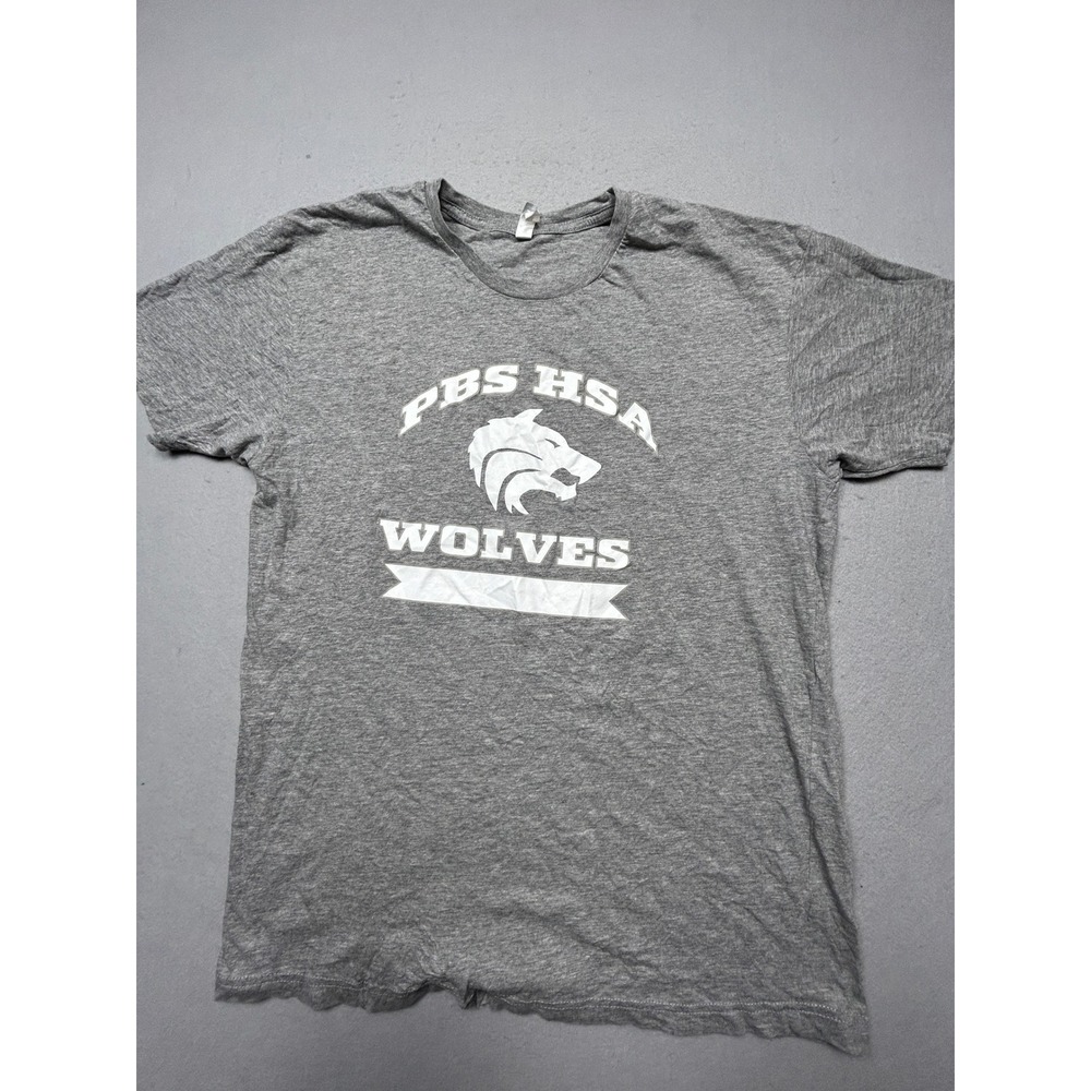 Cotton Heritage T-Shirt Cotton Viscose Gray Large Mens